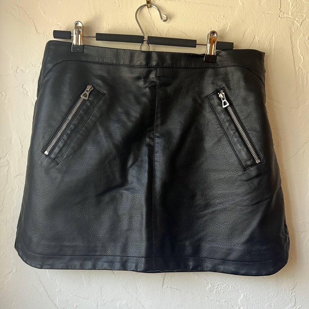 Urban Outfitters Faux Leather Skirt